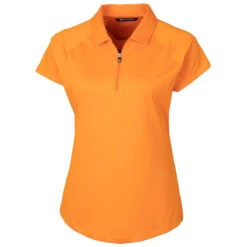 Cutter & Buck Women's Orange Burst Forge Polo