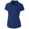 Cutter & Buck Women's Tour Blue Forge Polo 1 Cutter & Buck Women's Tour Blue Forge Polo -Cutter & Buck LCK00071 TBL F
