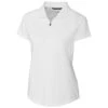Cutter & Buck Women's White Forge Polo
