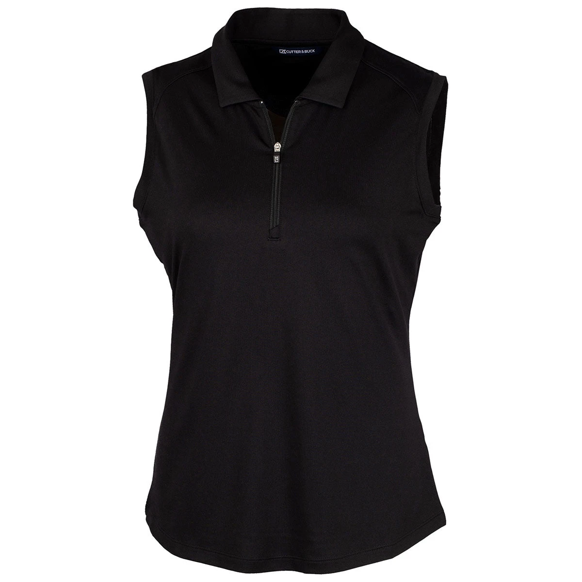 Cutter & Buck Women's Black Forge Sleeveless Polo 3 Cutter & Buck Women's Black Forge Sleeveless Polo