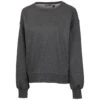Cutter & Buck Women's Charcoal Heather Saturday Crew Neck Sweatshirt -Cutter & Buck LCK00079 CCH F