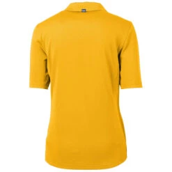 Cutter & Buck Women's College Gold Virtue Eco Pique Recycled Polo 5 Cutter & Buck Women's College Gold Virtue Eco Pique Recycled Polo -Cutter & Buck LCK00127 CLG B