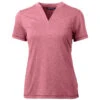 Cutter & Buck Women's Cardinal Red Heather Forge Heathered Stretch Blade Top 1 Cutter & Buck Women's Cardinal Red Heather Forge Heathered Stretch Blade Top -Cutter & Buck LCK00153 CRH F