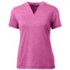 Cutter & Buck Women's Gelato Heather Forge Heathered Stretch Blade Top