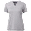 Cutter & Buck Women's Polished Heather Forge Heathered Stretch Blade Top -Cutter & Buck LCK00153 POH F