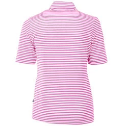 Cutter & Buck Women's Gelato Virtue Eco Pique Stripped Recycled Polo -Cutter & Buck LCK00157 GEL B