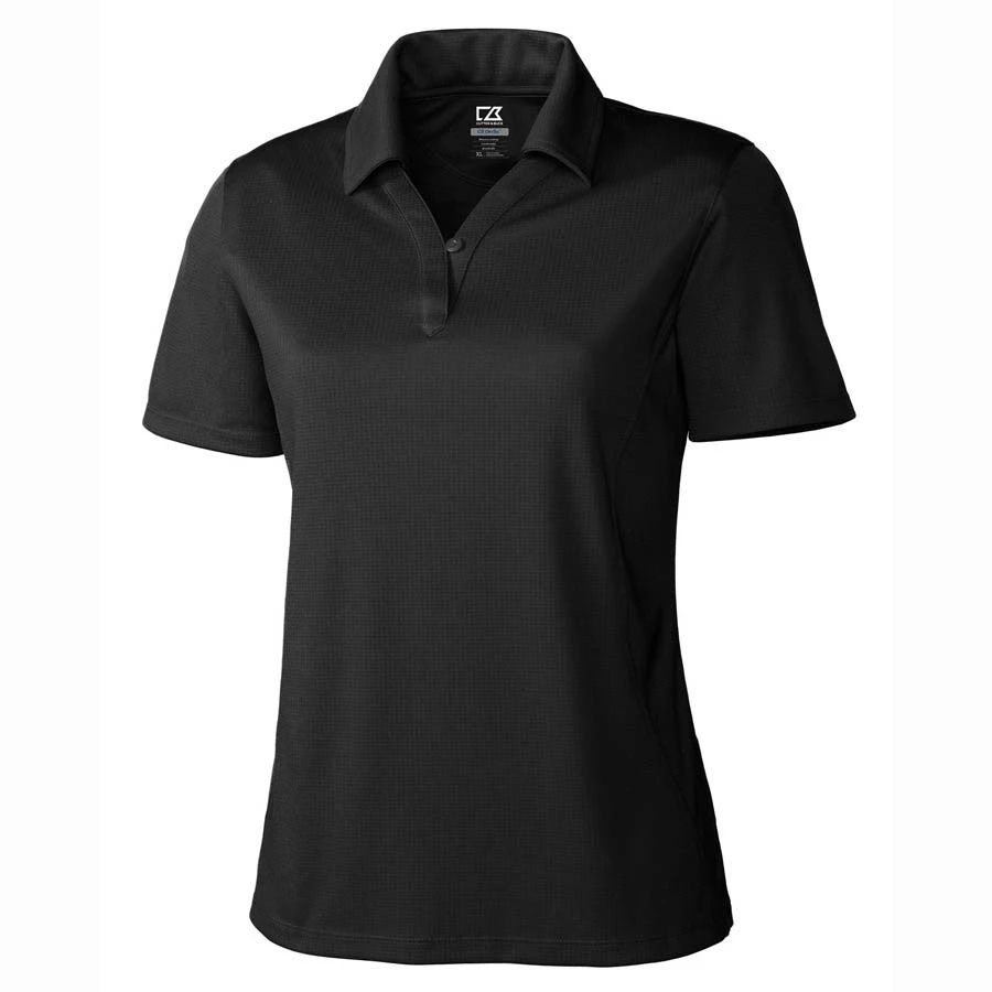 Cutter & Buck Women's Black DryTec S/S Genre Polo 3 Cutter & Buck Women's Black DryTec S/S Genre Polo