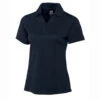 Cutter & Buck Women's Navy DryTec S/S Genre Polo -Cutter & Buck LCK02289 NVBU MANN HG