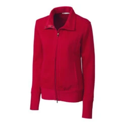 Cutter & Buck Women's Cardinal Red Fulltime Full Zip