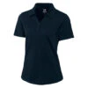 Cutter & Buck Women's Navy Blue DryTec Championship Polo -Cutter & Buck LCK08541 Navy Blue F