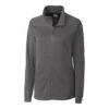 Cutter & Buck Women's Elemental Grey Peak Full Zip -Cutter & Buck LCK08647 EG fb8de554 d30f 46e9 bc66 c7839dc65f06