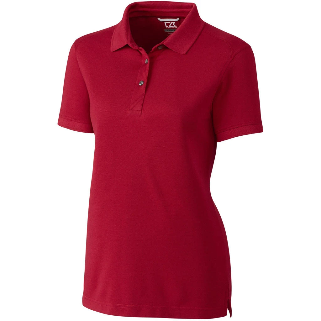 Cutter & Buck Women's Cardinal Advantage Polo 3 Cutter & Buck Women's Cardinal Advantage Polo