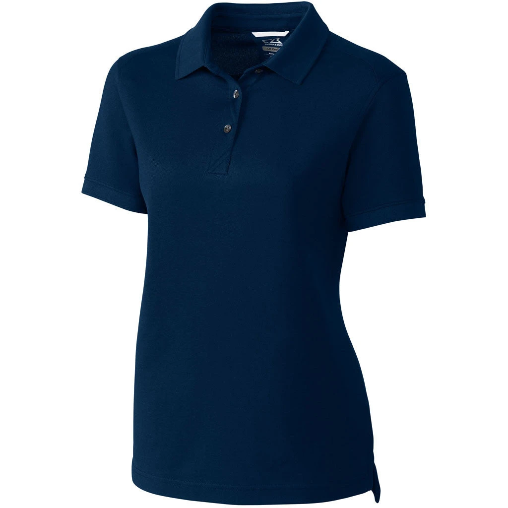 Cutter & Buck Women's Liberty Navy Advantage Polo 3 Cutter & Buck Women's Liberty Navy Advantage Polo