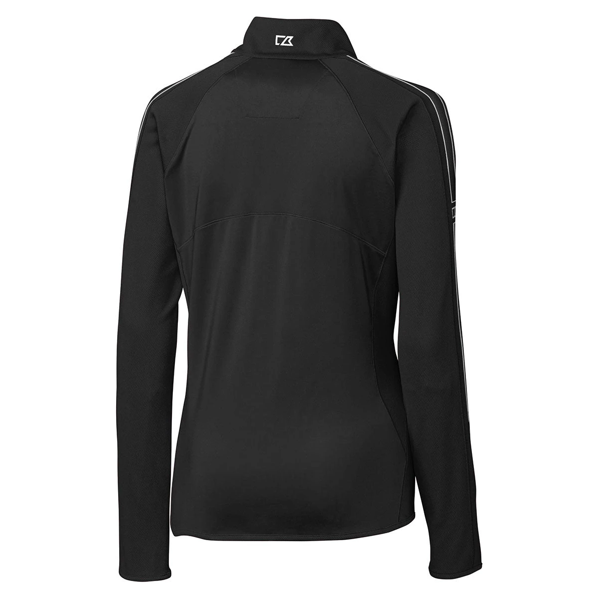 Cutter & Buck Women's Black DryTec Pennant Sport 3/4-Zip 4 Cutter & Buck Women's Black DryTec Pennant Sport 3/4-Zip - Image 2
