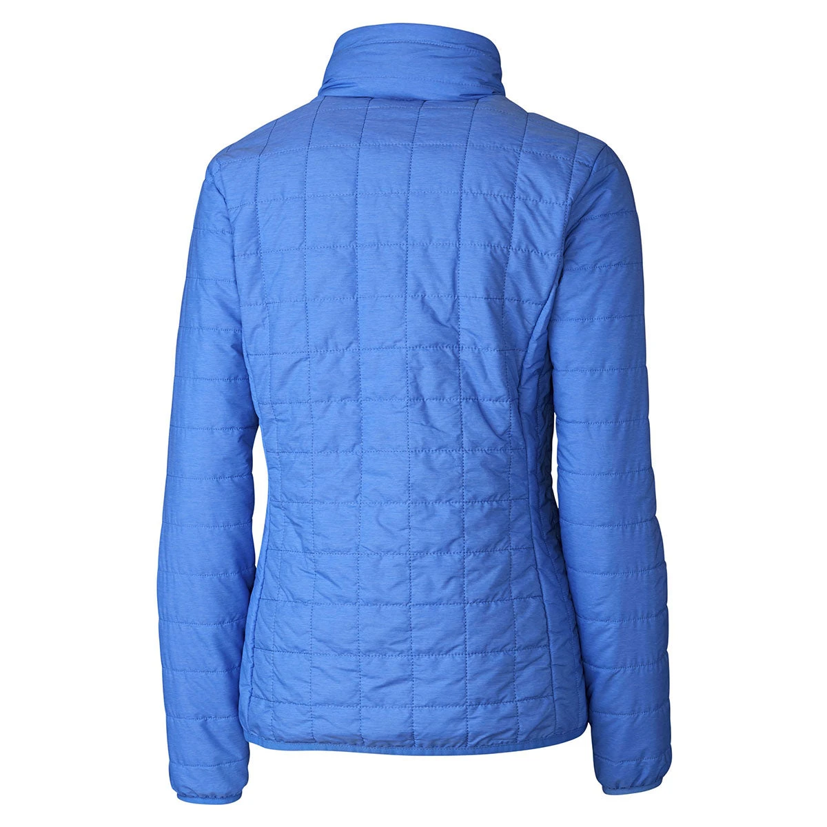 Cutter & Buck Women's Blue Melange Rainier Jacket 4 Cutter & Buck Women's Blue Melange Rainier Jacket - Image 2