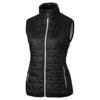 Cutter & Buck Women's Black Rainier Vest 2 Cutter & Buck Women's Black Rainier Vest -Cutter & Buck LCO00008 Black F
