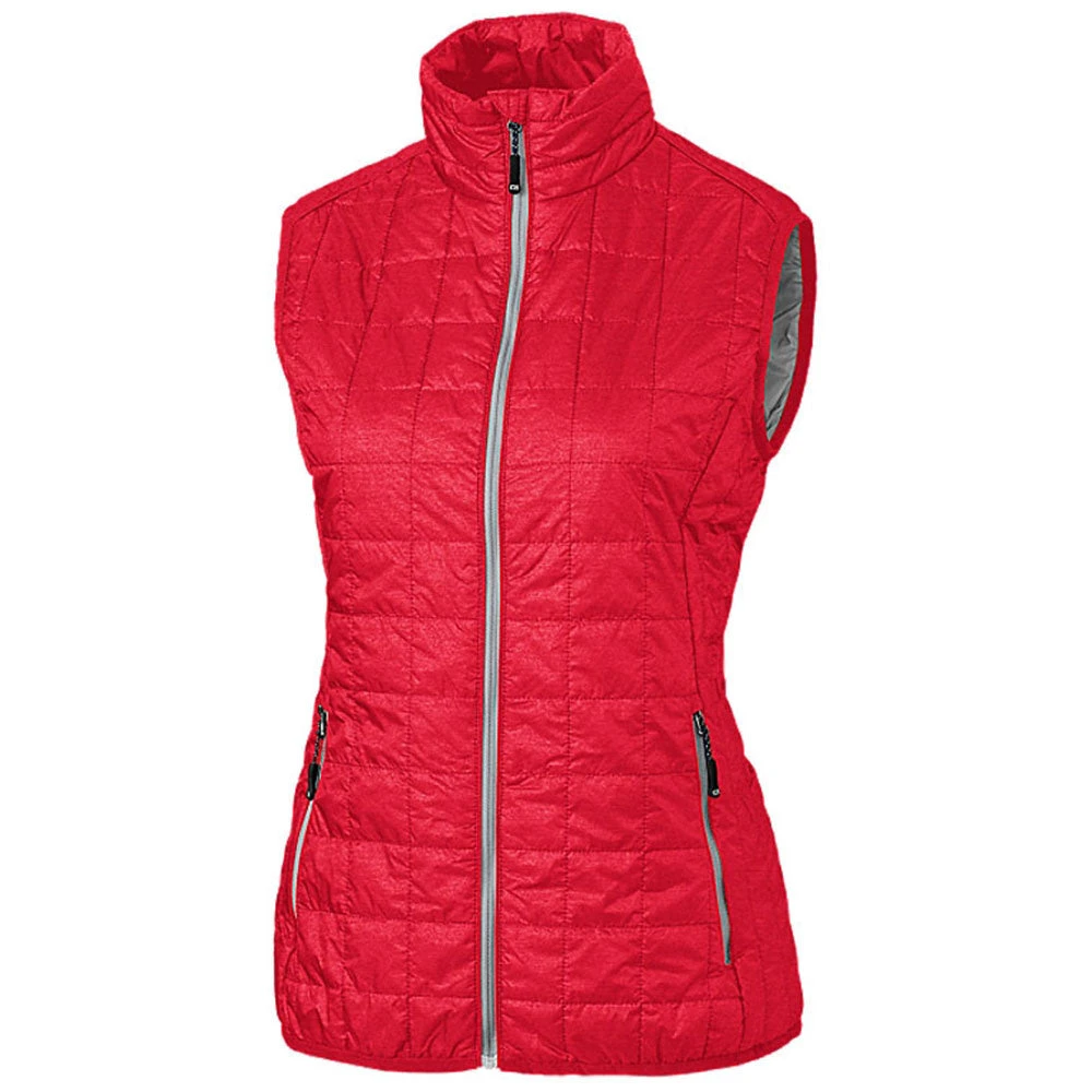 Cutter & Buck Women's Red Rainier Vest 3 Cutter & Buck Women's Red Rainier Vest