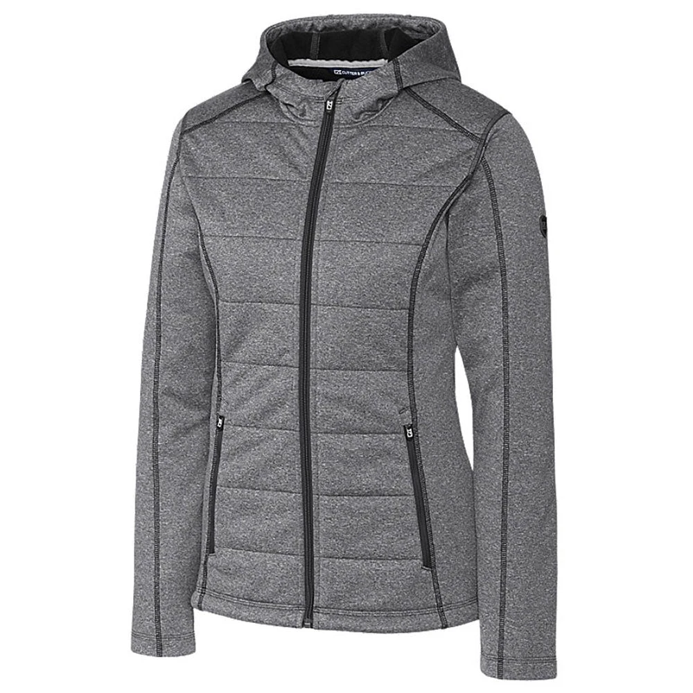 Cutter & Buck Women's Charcoal WeatherTec Altitude Quilted Jacket 3 Cutter & Buck Women's Charcoal WeatherTec Altitude Quilted Jacket