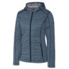Cutter & Buck Women's Liberty Navy WeatherTec Altitude Quilted Jacket -Cutter & Buck LCO00014 LYN F