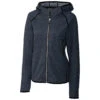 Cutter & Buck Women's Liberty Navy Heather Mainsail Hooded Jacket -Cutter & Buck LCO00035 LNH F
