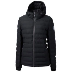 Cutter & Buck Women's Black Ridge Repreve Eco Insulated Puffer Jacket