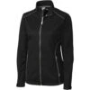 Cutter & Buck Women's Black WeatherTec Opening Day Softshell -Cutter & Buck LCO01220 Black F
