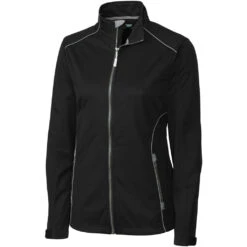 Cutter & Buck Women's Black WeatherTec Opening Day Softshell