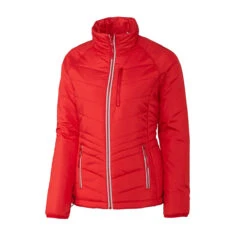 Cutter & Buck Women's Red Barlow Pass Jacket