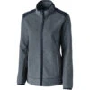 Cutter & Buck Women's Liberty Navy Cedar Park Full Zip
