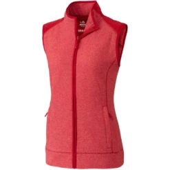 Cutter & Buck Women's Cardinal Cedar Park Full Zip Vest