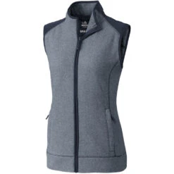 Cutter & Buck Women's Liberty Navy Cedar Park Full Zip Vest