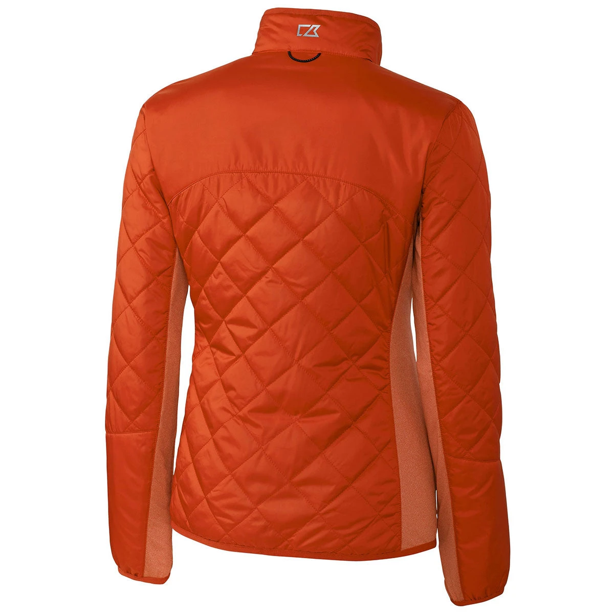 Cutter & Buck Women's College Orange WeatherTec Sandpoint Quilted Jacket 4 Cutter & Buck Women's College Orange WeatherTec Sandpoint Quilted Jacket - Image 2