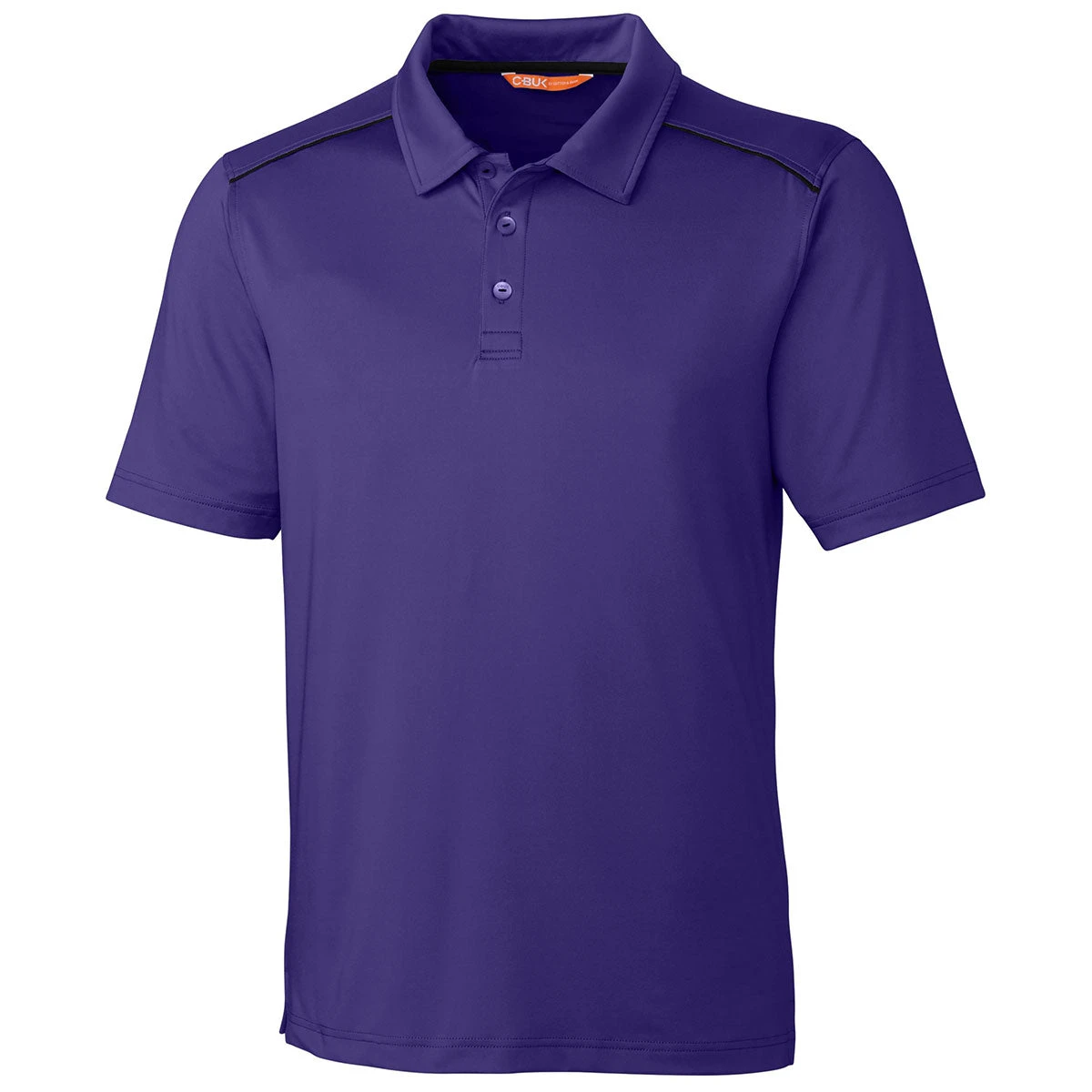 Cutter & Buck Men's College Purple Chance Polo 3 Cutter & Buck Men's College Purple Chance Polo