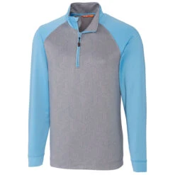 Cutter & Buck Men's Atlas All-Star Printed Half Zip