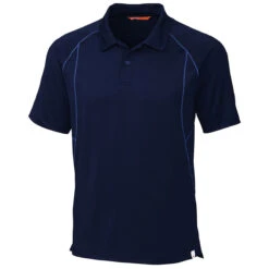 Cutter & Buck Men's Navy Grip Polo