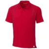 Cutter & Buck Men's Red Grip Polo