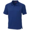 Cutter & Buck Men's Tour Blue Grip Polo -Cutter & Buck MBK00010 TBL F