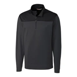 Cutter & Buck Men's Link/Black Skyridge Half Zip