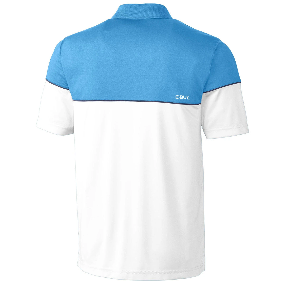 Cutter & Buck Men's Atlas/White Harrington Polo 4 Cutter & Buck Men's Atlas/White Harrington Polo - Image 2