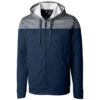 Cutter & Buck Men's Navy Pop Fly Hoodie -Cutter & Buck MBK01303 Navy F