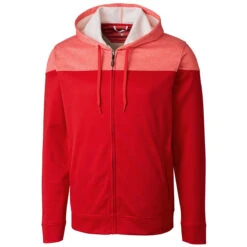 Cutter & Buck Men's Red Pop Fly Hoodie