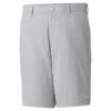 Cutter & Buck Men's Light Grey Tall DryTec Bainbridge FF Short