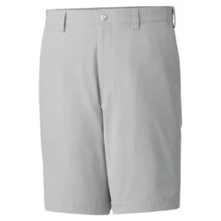 Cutter & Buck Men's Light Grey Tall DryTec Bainbridge FF Short