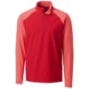 Cutter & Buck Men's Red Response Hybrid Overknit -Cutter & Buck MCC00006 RD F