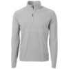 Cutter & Buck Men's Polished Adapt Eco Knit Hybrid Recycled Quarter Zip