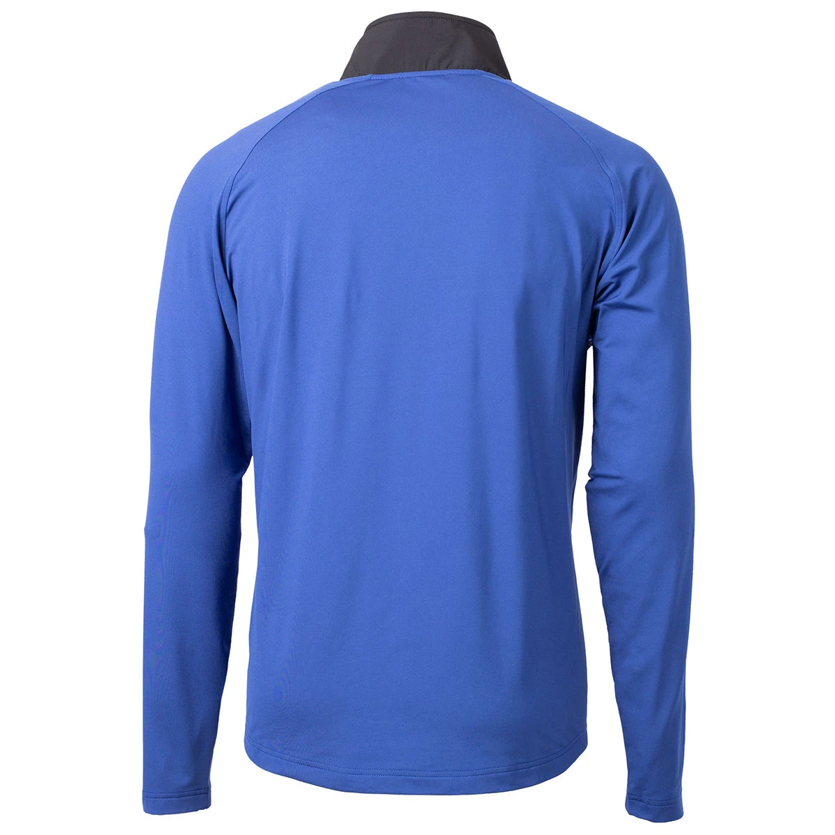 Cutter & Buck Men's Tour Blue/Black Adapt Eco Knit Hybrid Recycled Quarter Zip 4 Cutter & Buck Men's Tour Blue/Black Adapt Eco Knit Hybrid Recycled Quarter Zip - Image 2