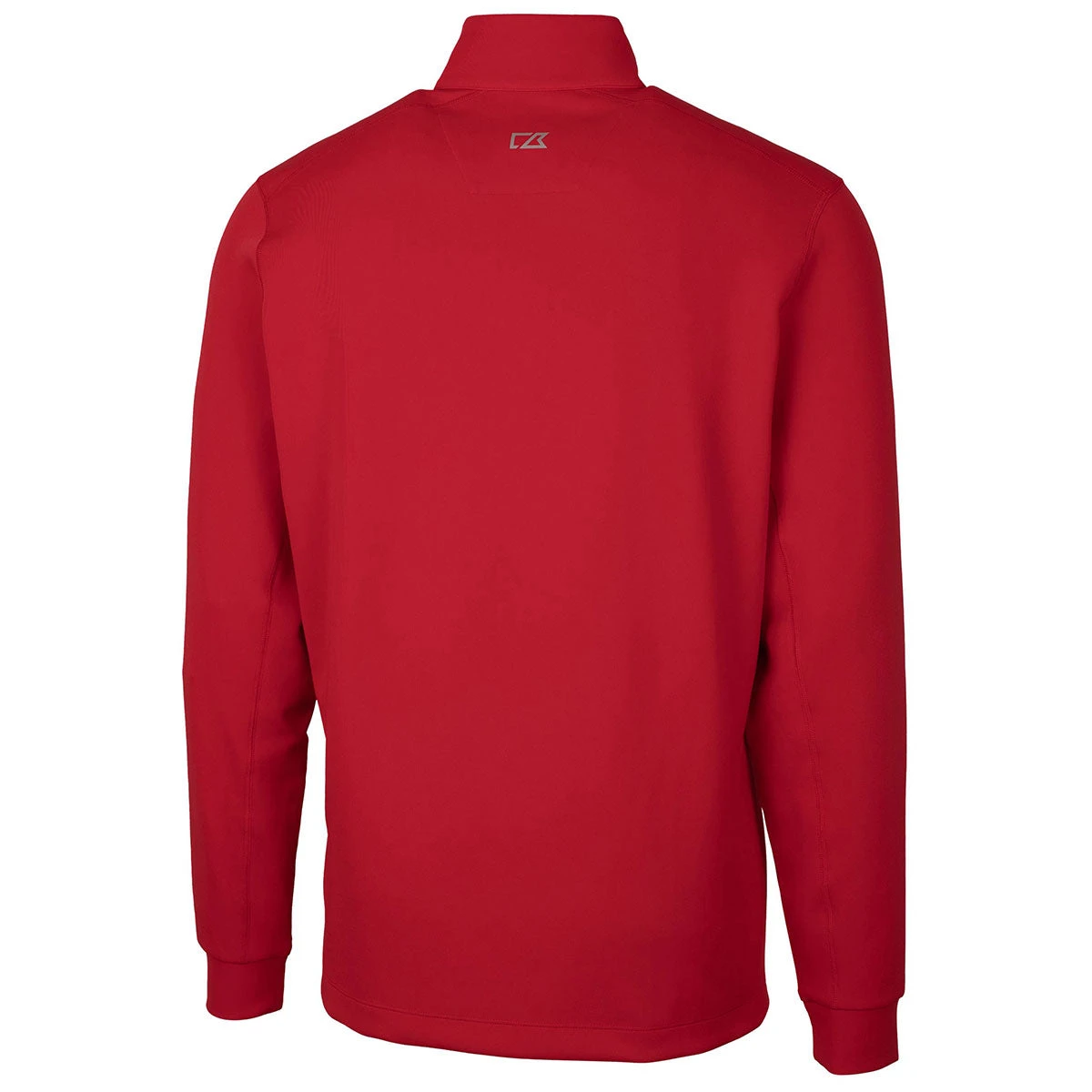 Cutter & Buck Men's Red DryTec Traverse Half-Zip 4 Cutter & Buck Men's Red DryTec Traverse Half-Zip - Image 2