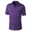 Cutter & Buck Men's College Purple DryTec Crescent Polo 1 Cutter & Buck Men's College Purple DryTec Crescent Polo -Cutter & Buck MCK00070 CLP F