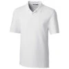 Cutter & Buck Men's White Forge Polo 1 Cutter & Buck Men's White Forge Polo -Cutter & Buck MCK00107 White F