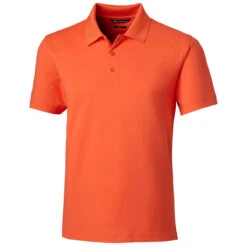 Cutter & Buck Men's College Orange Forge Polo Tailored Fit
